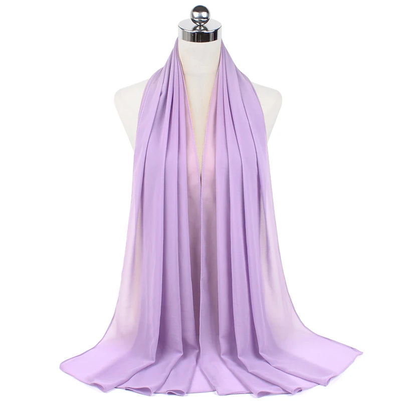 Majestic Chiffon Hijab – Premium Veil Scarf for Women