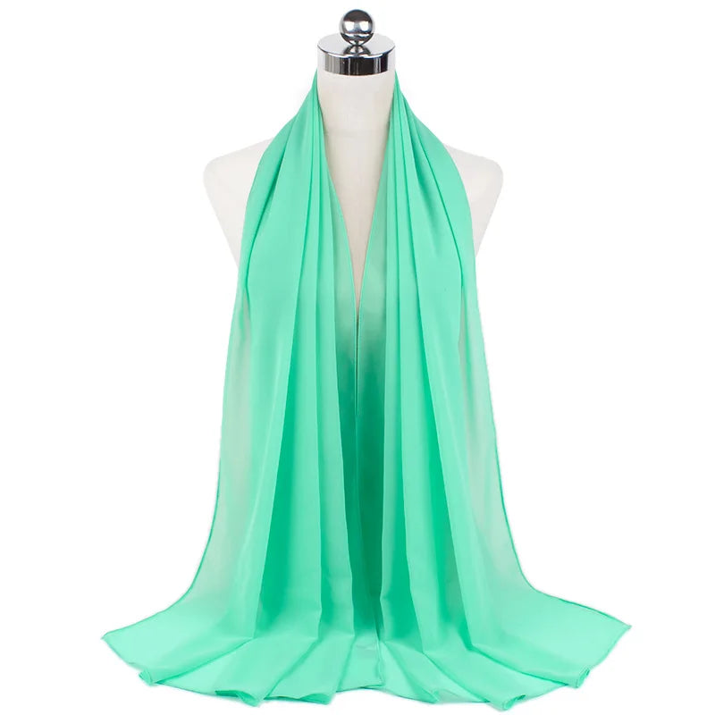 Majestic Chiffon Hijab – Premium Veil Scarf for Women