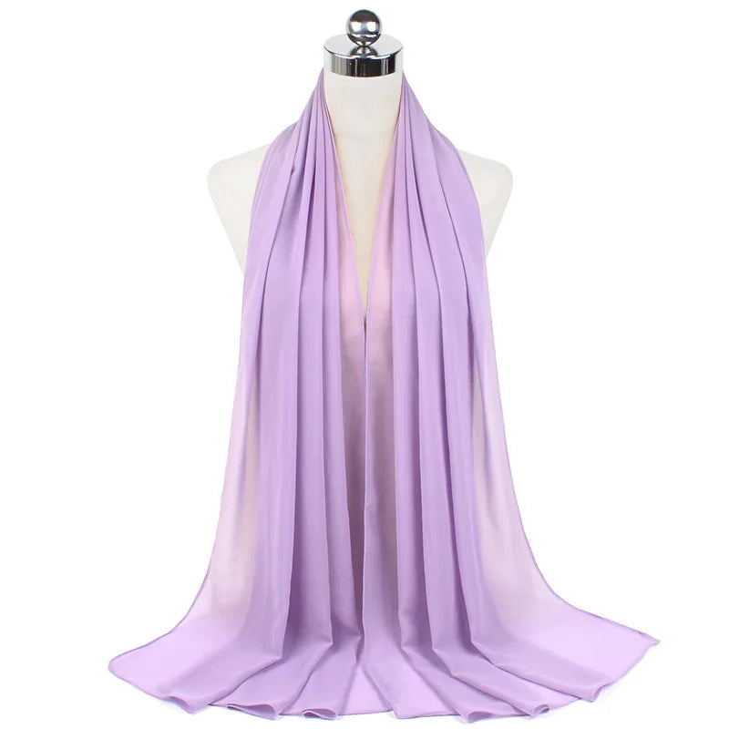 Majestic Chiffon Hijab – Premium Veil Scarf for Women