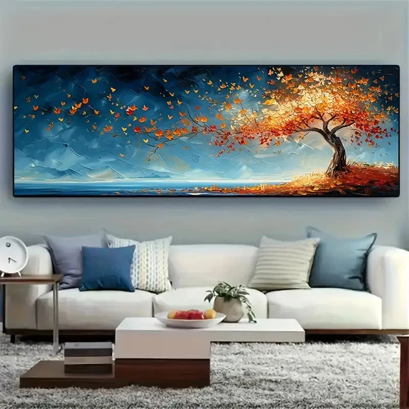 Tree of Life Abstract Canvas