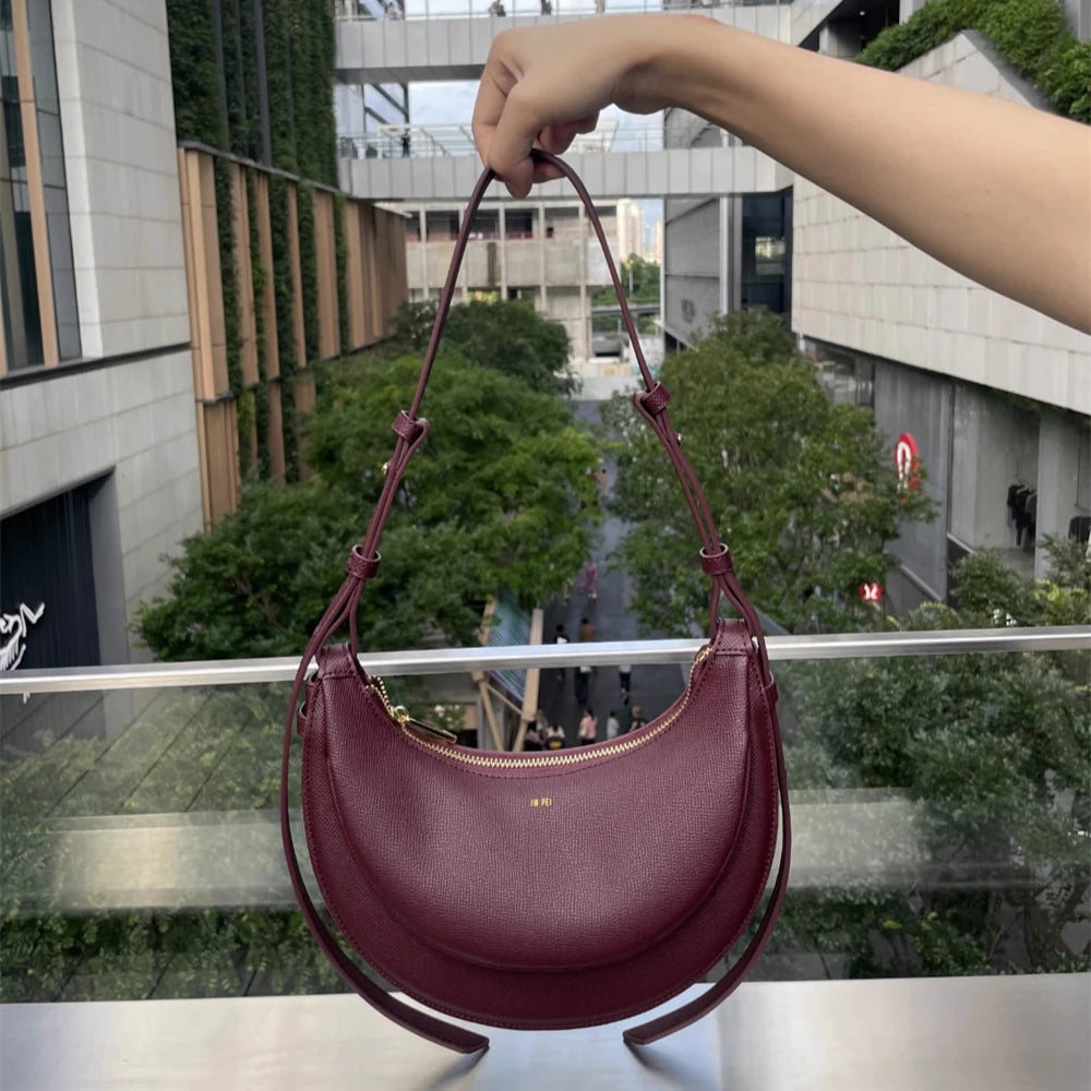 Premium Half Moon Shoulder Bag – Elegant Designer Quality for the Modern Woman
