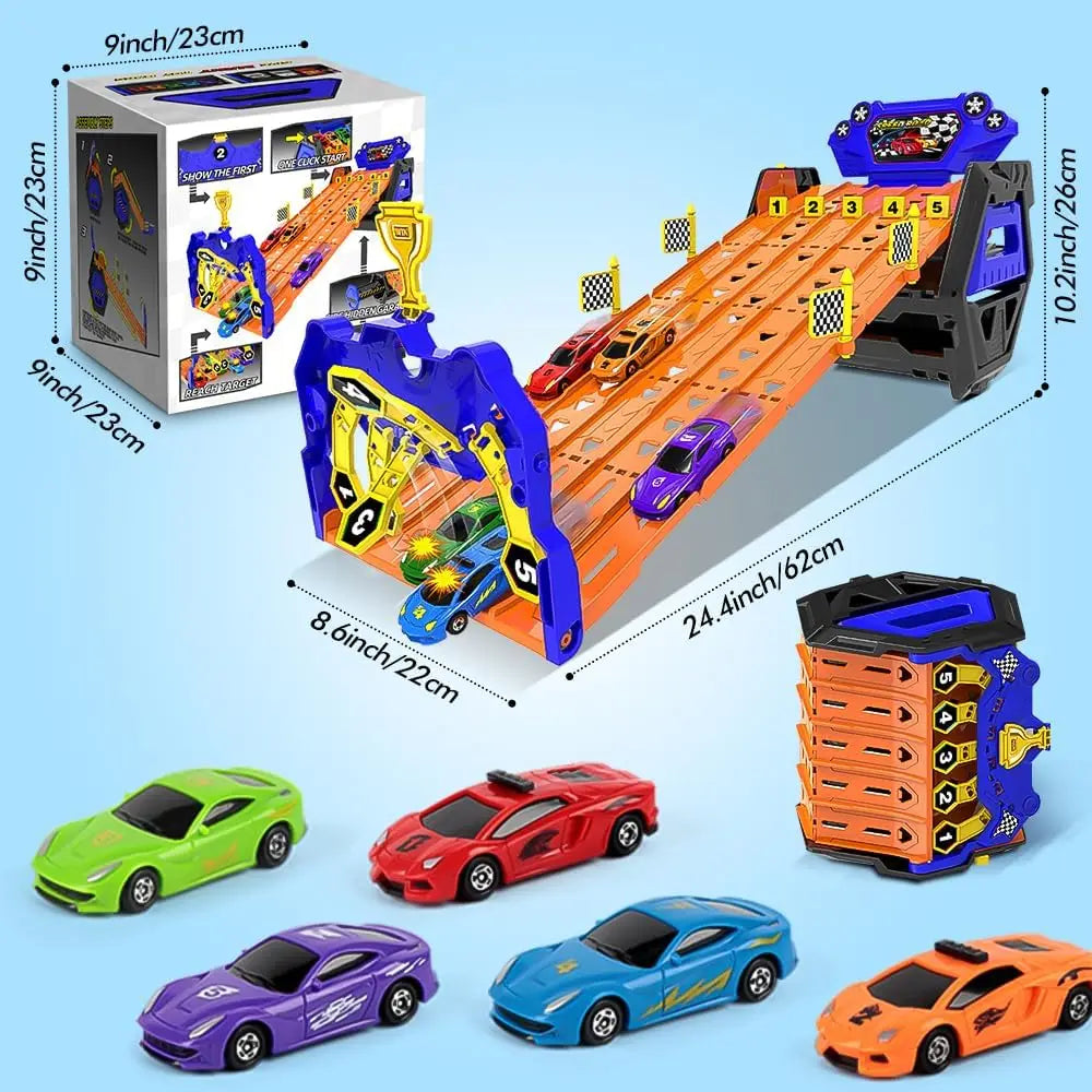 TurboTrack 5-Car Truck Carrier