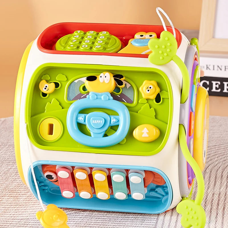 Musical Baby Phone Toy – Sound & Light Learning Fun for Toddlers