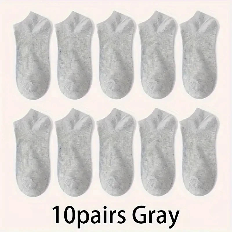 Comfort-Fit Ankle Socks
