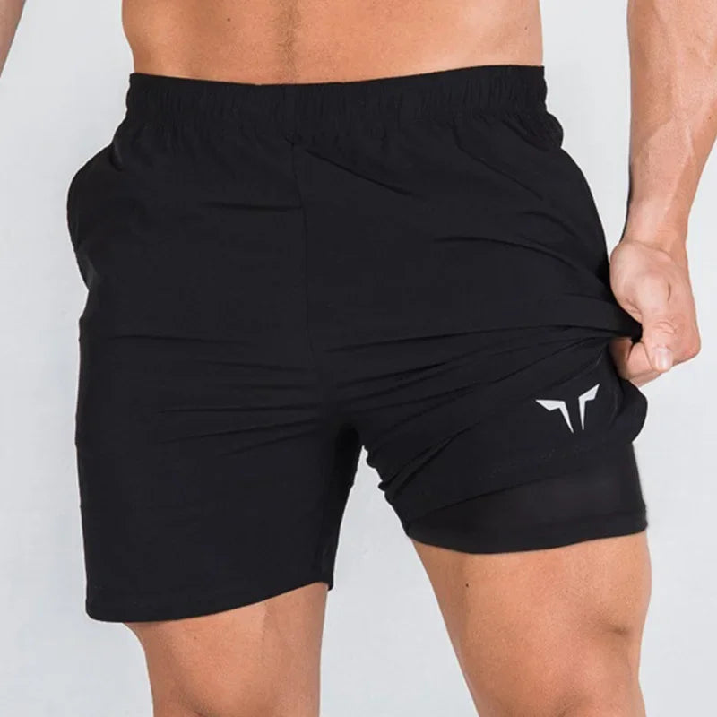 Men's 2-in-1 Athletic Shorts