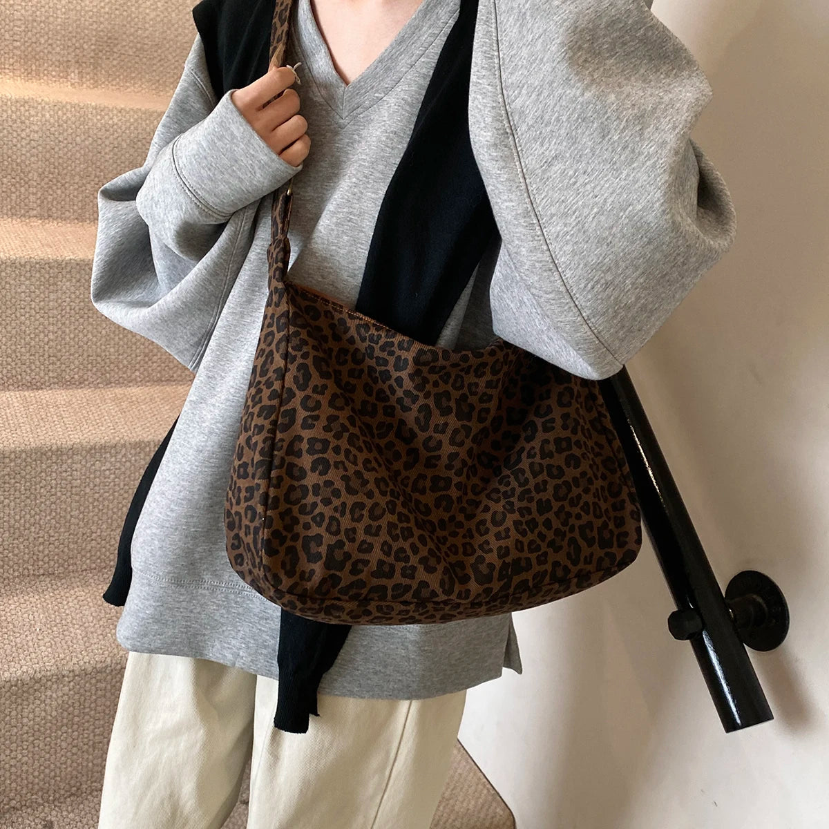 Leopard Luxe Bag