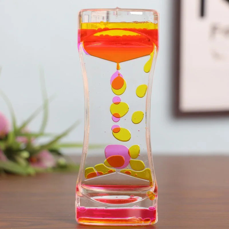 Liquid Motion Bubbler Hourglass