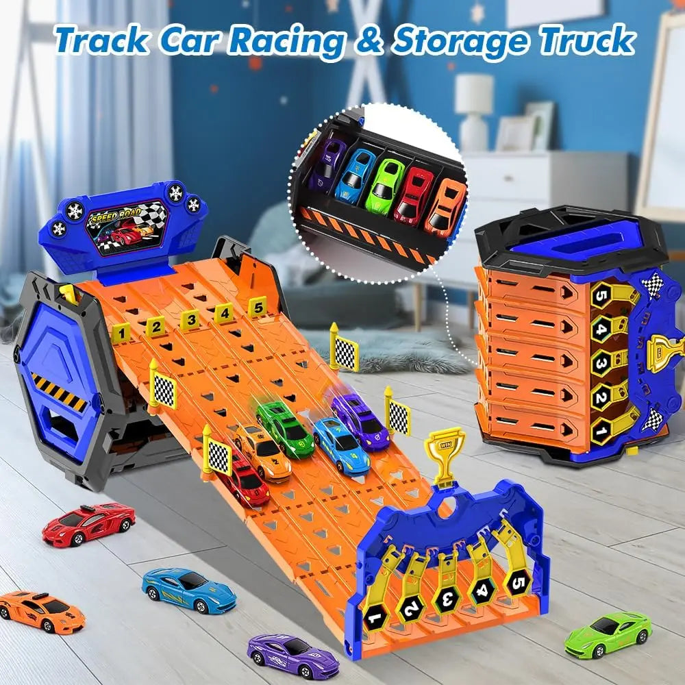 TurboTrack 5-Car Truck Carrier