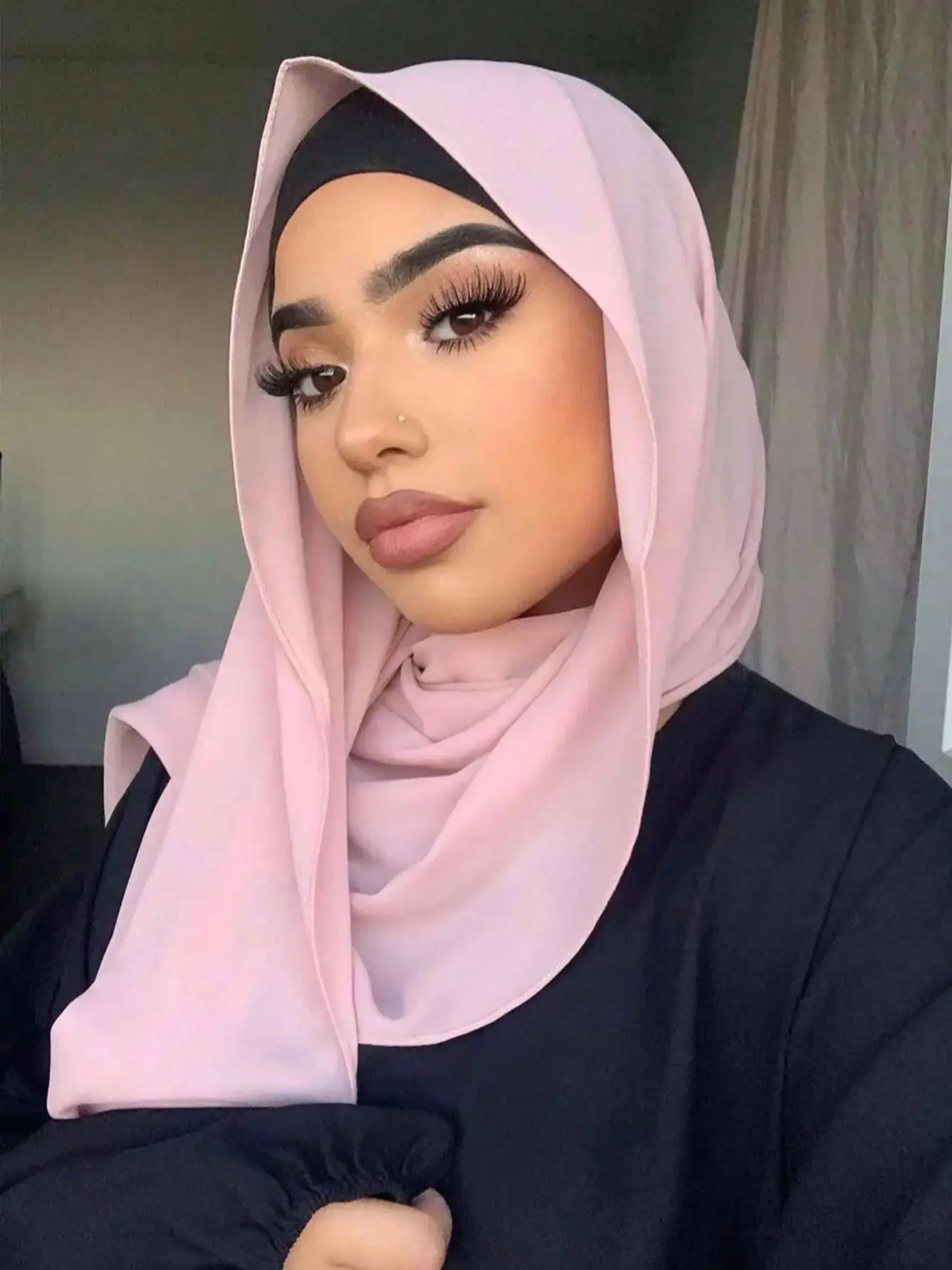 Majestic Chiffon Hijab – Premium Veil Scarf for Women