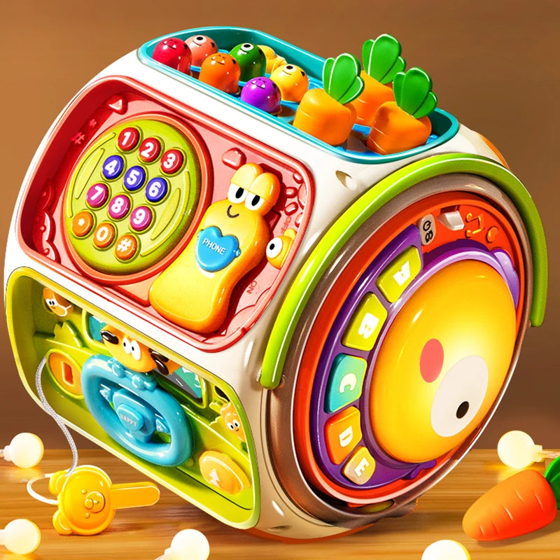 Musical Baby Phone Toy – Sound & Light Learning Fun for Toddlers
