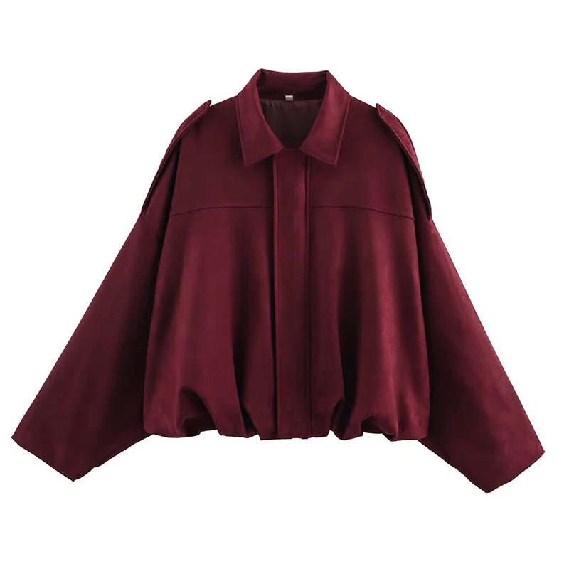 Chic Bomber Coat for Women – Fall Style