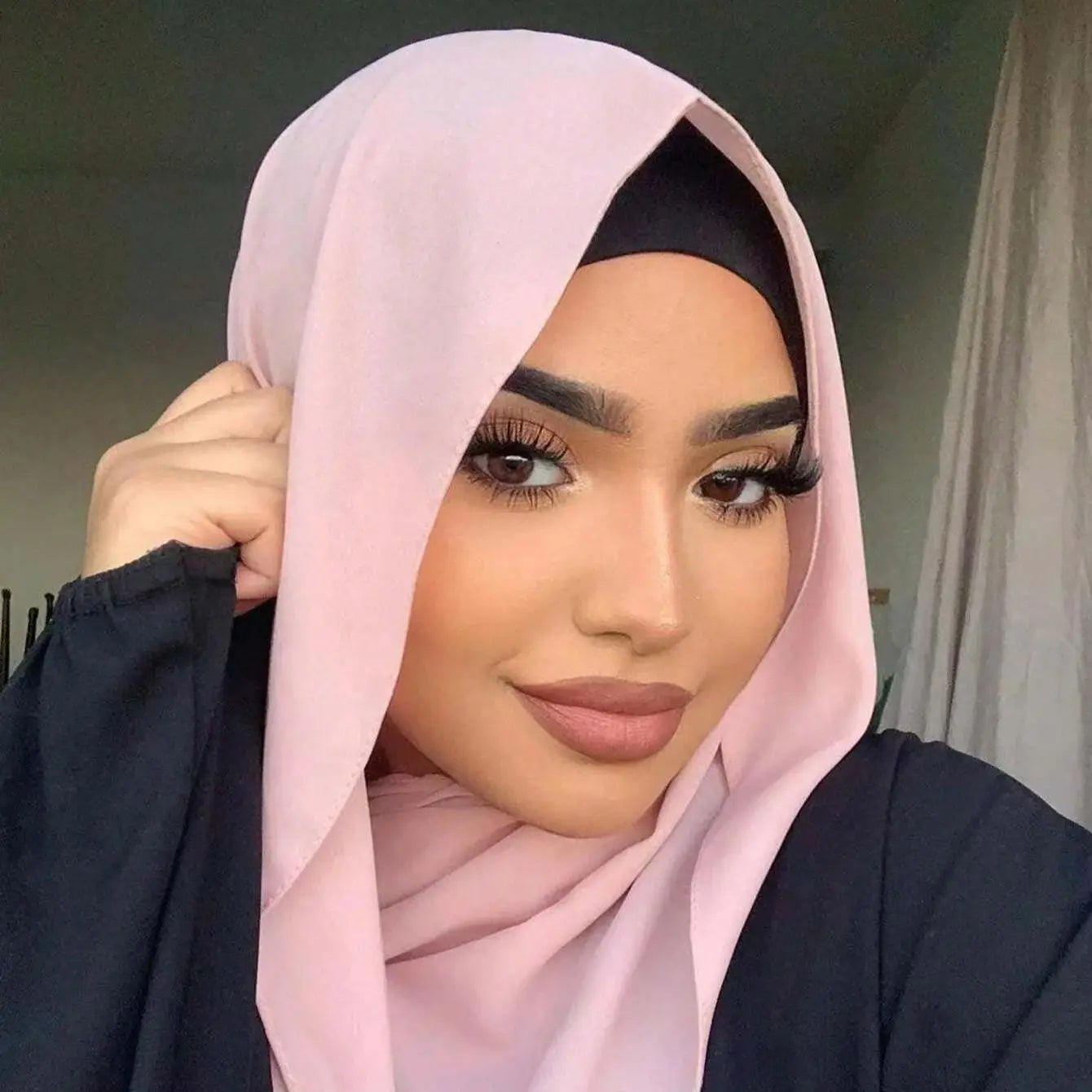 Majestic Chiffon Hijab – Premium Veil Scarf for Women