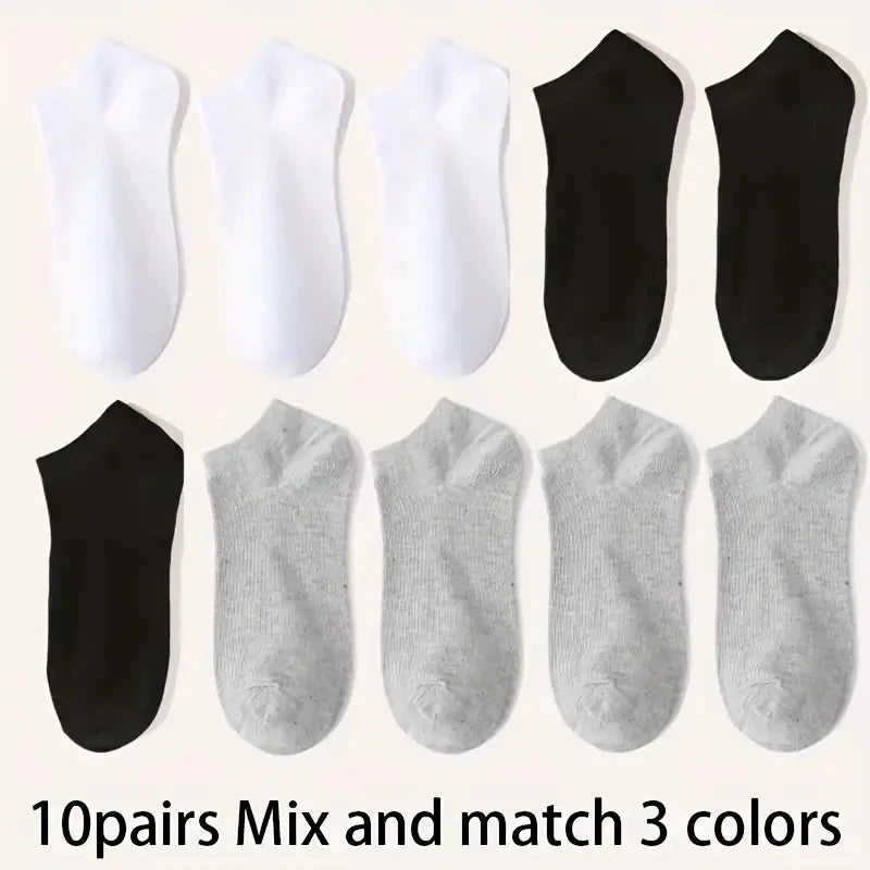 Comfort-Fit Ankle Socks