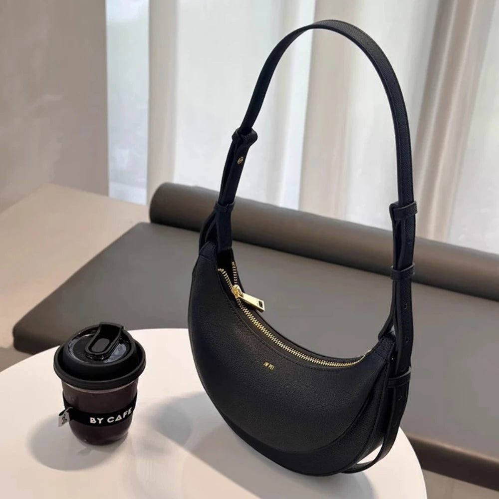 Premium Half Moon Shoulder Bag – Elegant Designer Quality for the Modern Woman