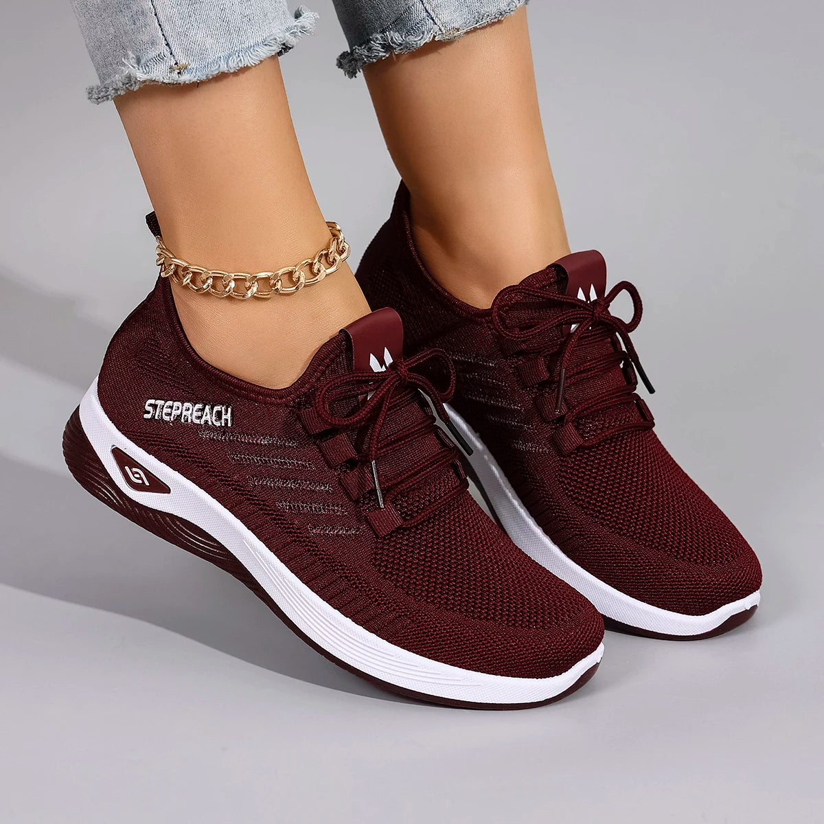 Summer Breeze Mesh Flats – Women’s Casual Comfort