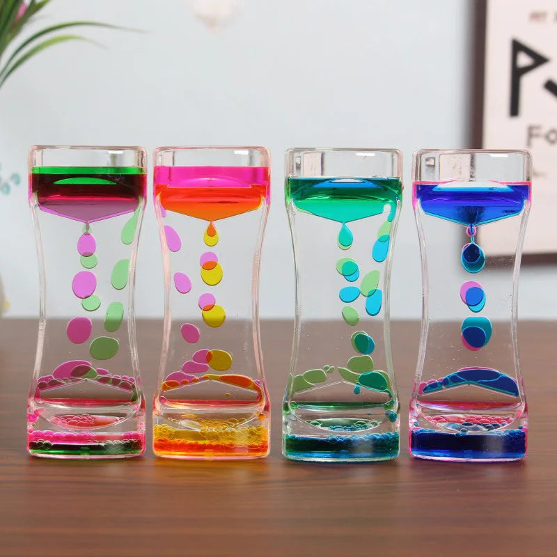 Liquid Motion Bubbler Hourglass