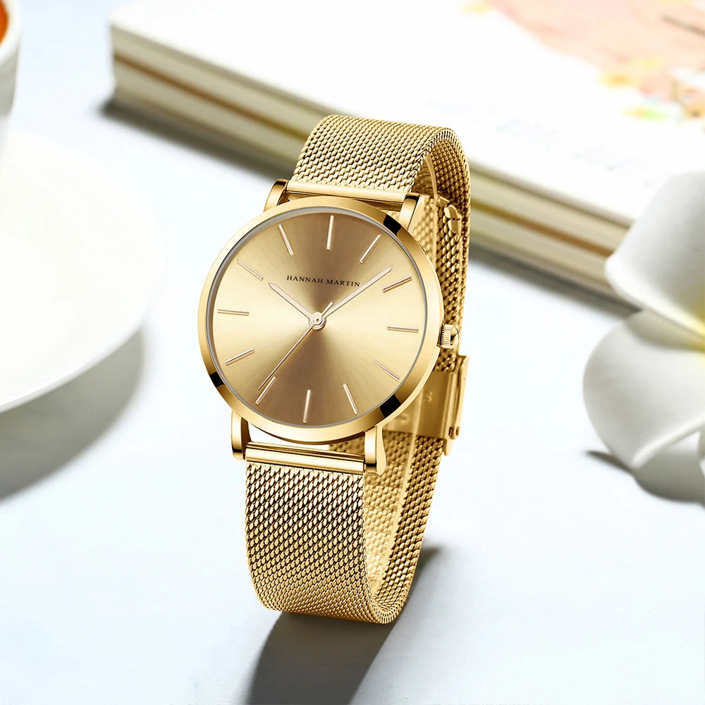 Luxury Rose Gold Women's Watch