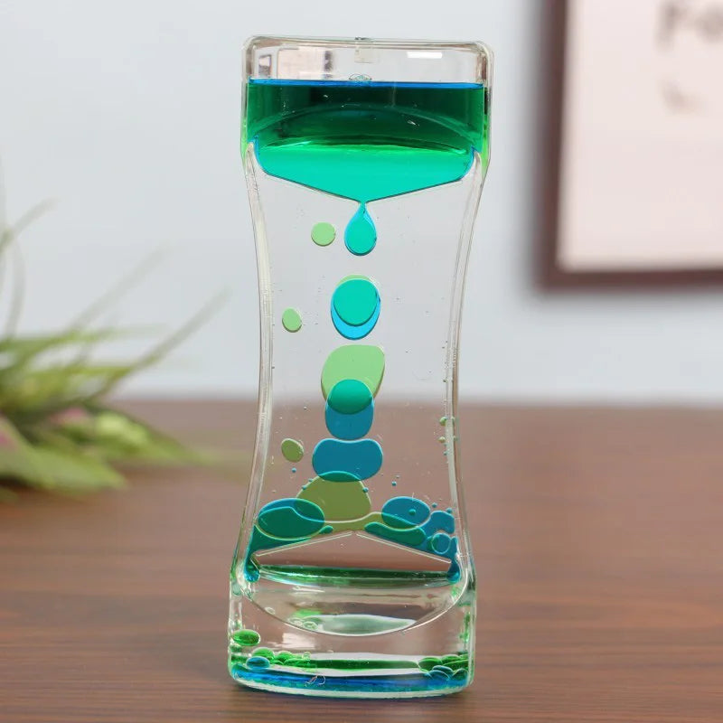 Liquid Motion Bubbler Hourglass