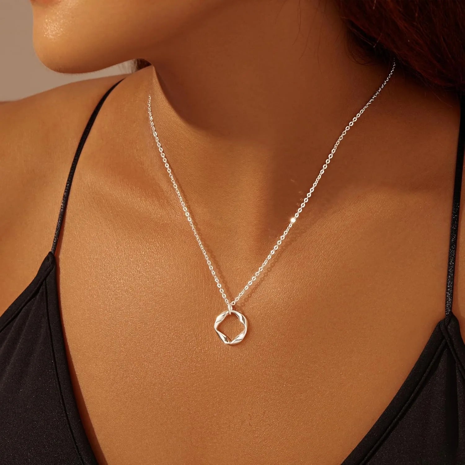 Aurora Luxe™ – 14K Gold Layered Necklace Set