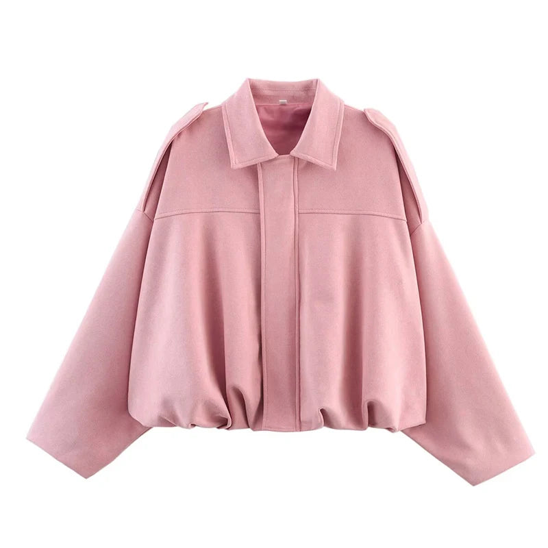 Chic Bomber Coat for Women – Fall Style