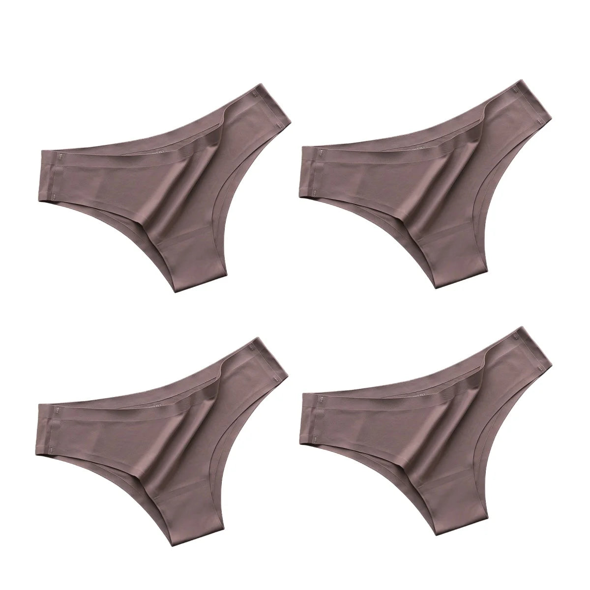 Seamless Ice Silk Ultra-Thin Panties Set
