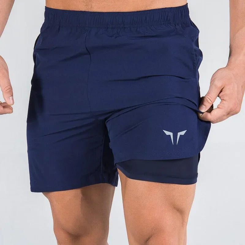 Men's 2-in-1 Athletic Shorts