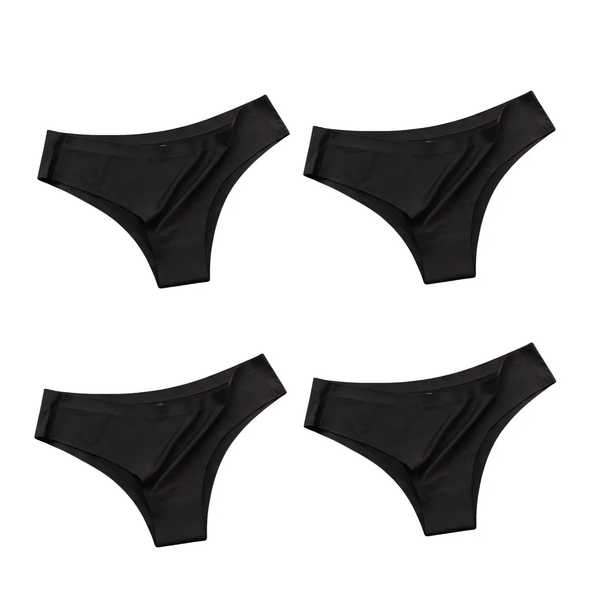 Seamless Ice Silk Ultra-Thin Panties Set