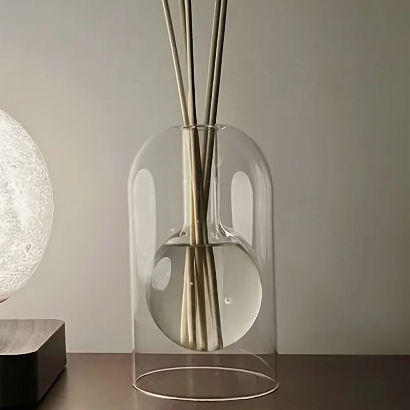 Elegant Glass Aromatherapy Diffuser Bottle