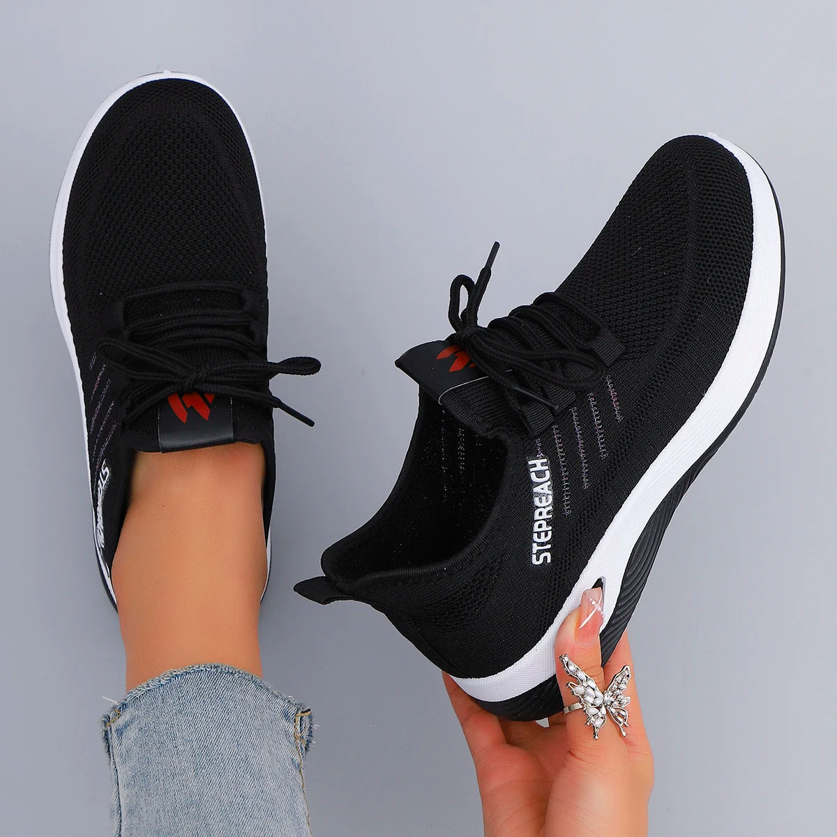 Summer Breeze Mesh Flats – Women’s Casual Comfort