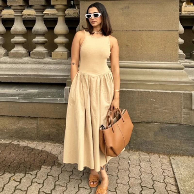 Serena Luxe – Elegant Long Dress