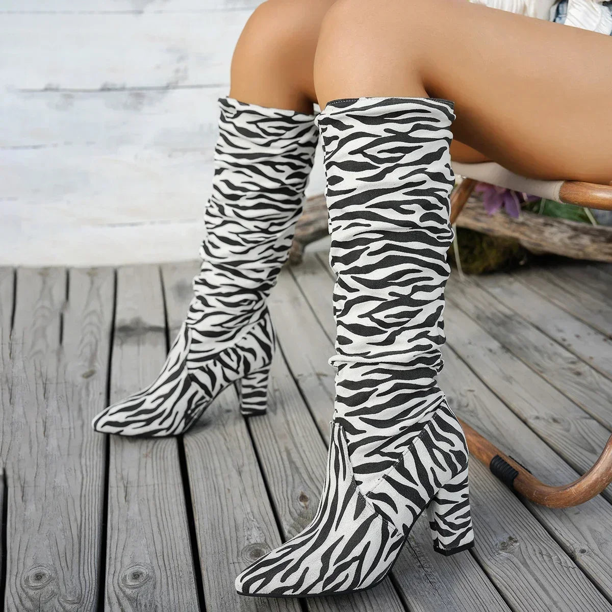 Savanna Glam – High Heel Boots