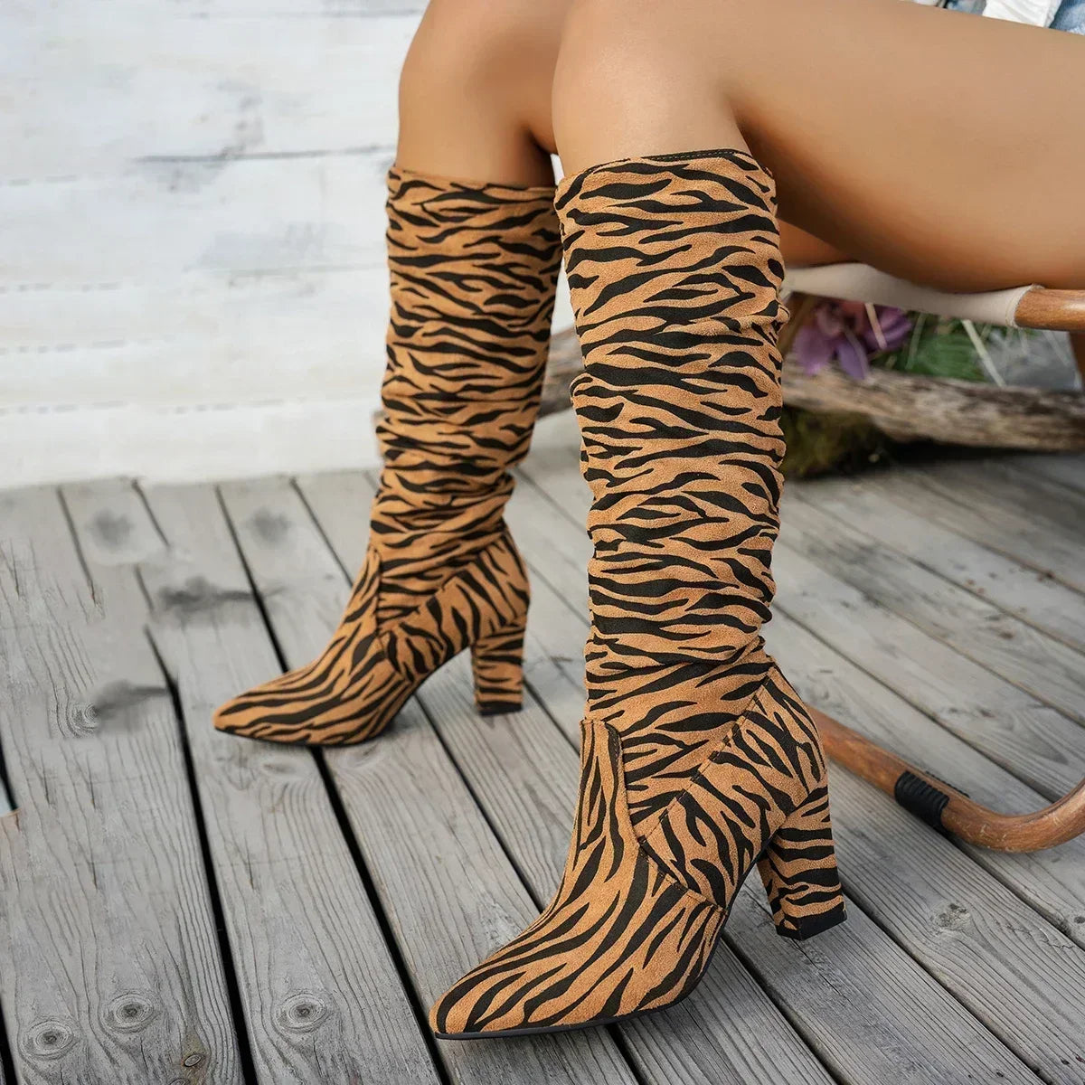 Savanna Glam – High Heel Boots